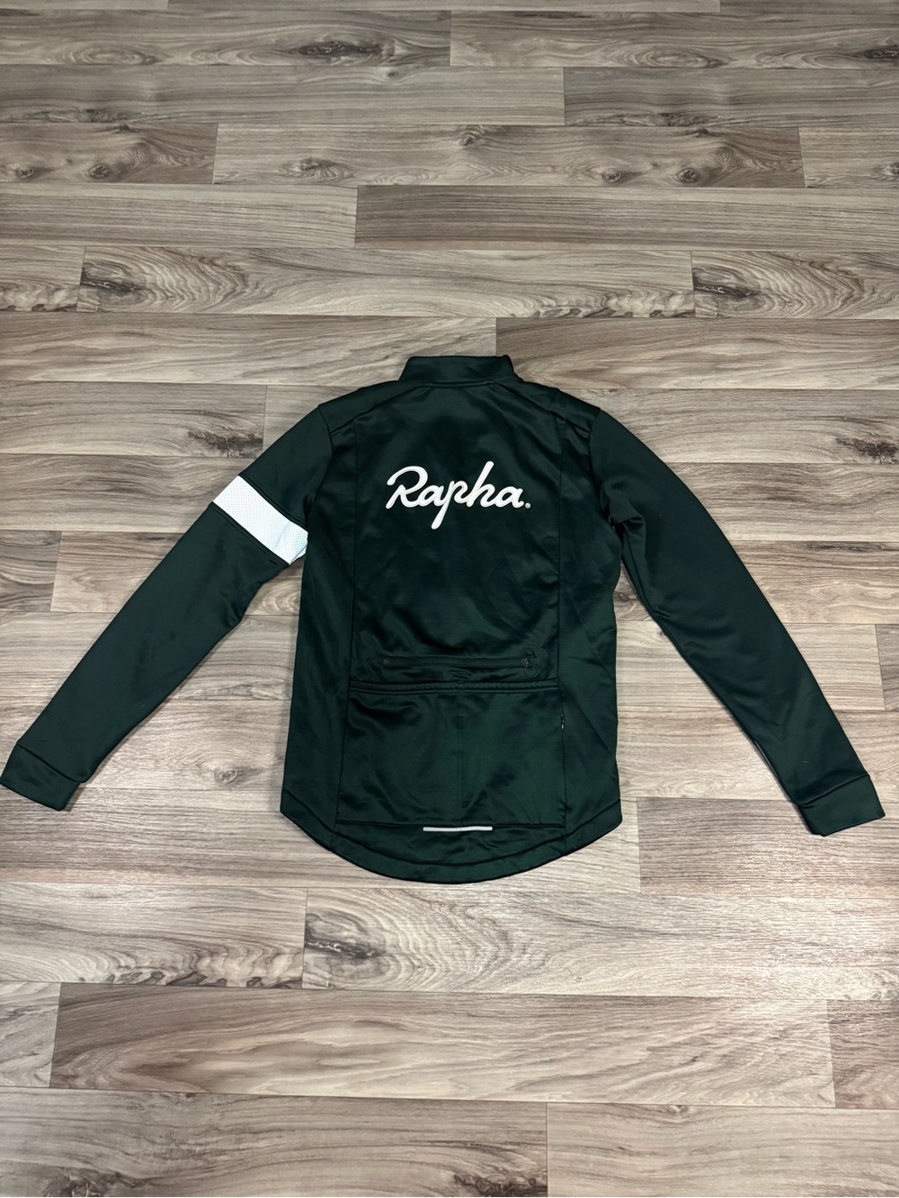 Rapha Men's Long Sleeve Classic Winter Cycling Jersey in Green Size Large